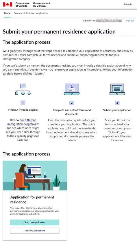 ircc new pr portal.